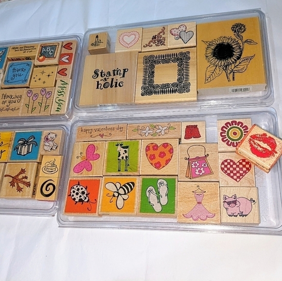 40+ Rubber Stamps for Arts & Crafts - Picture 1 of 5